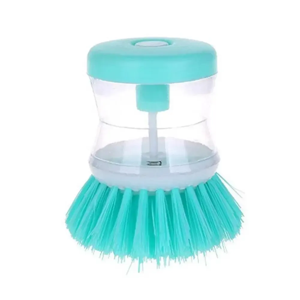 Brosse à vaisselle avec distributeur de savon intégré