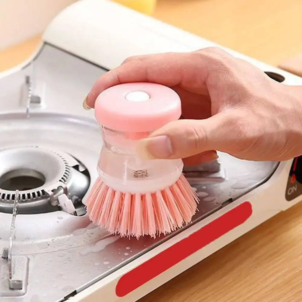 Brosse de cuisine en situation