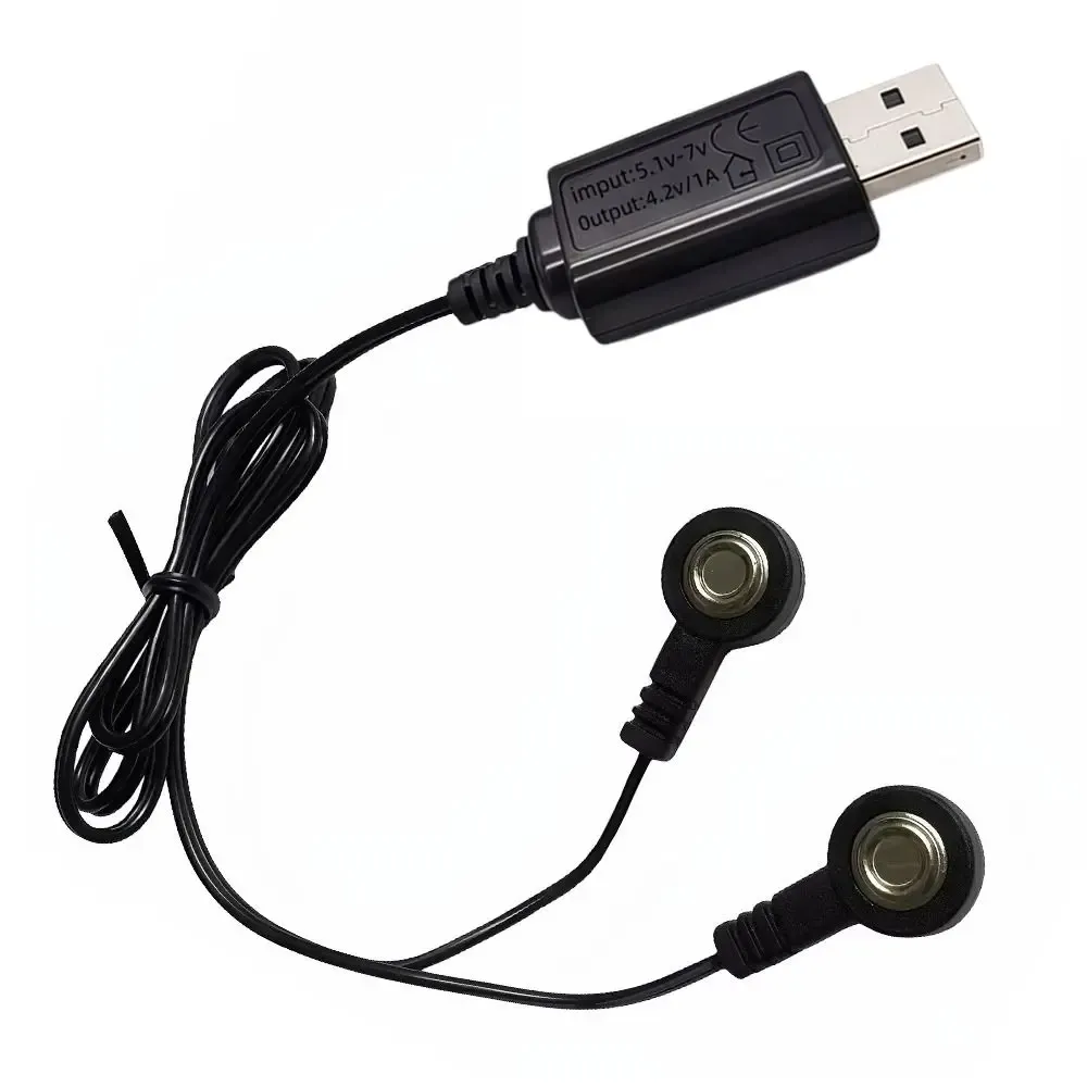 Vue détaillée du chargeur magnétique USB
