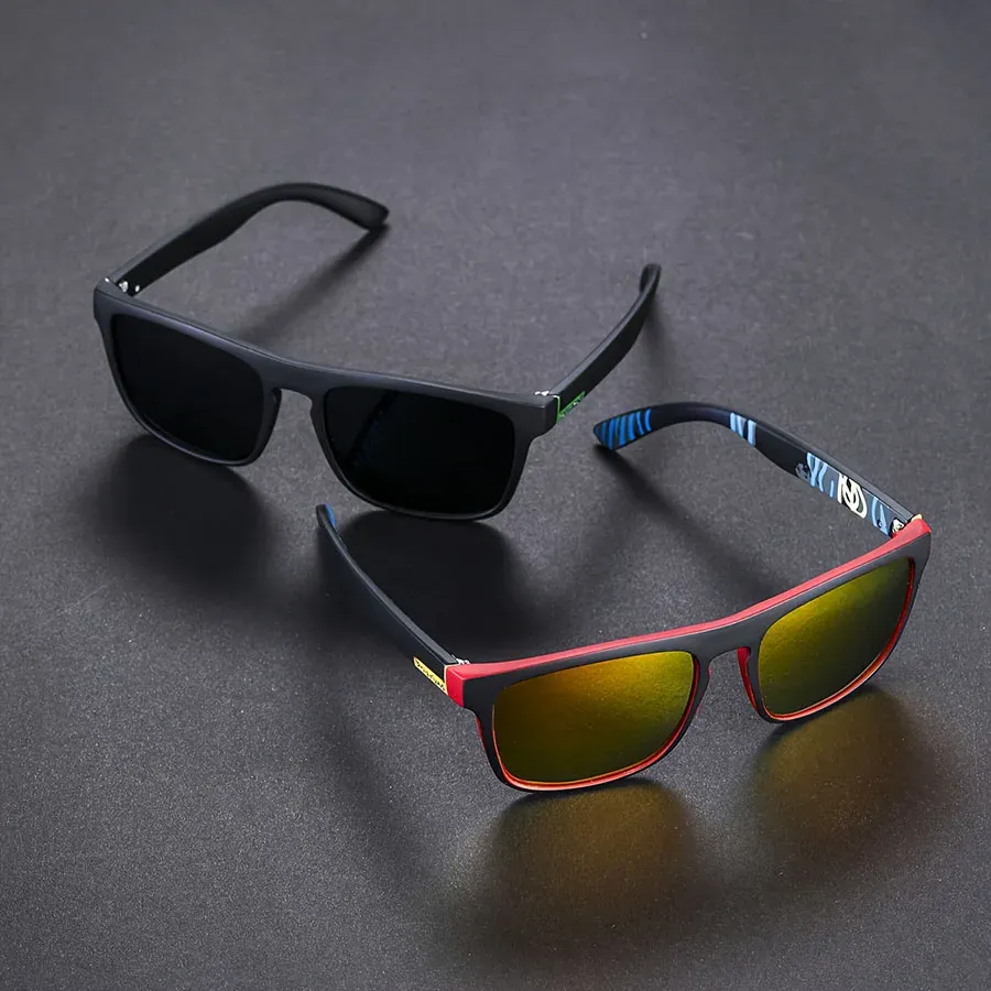 Lunettes de soleil polarisées carrées, usage au quotidien