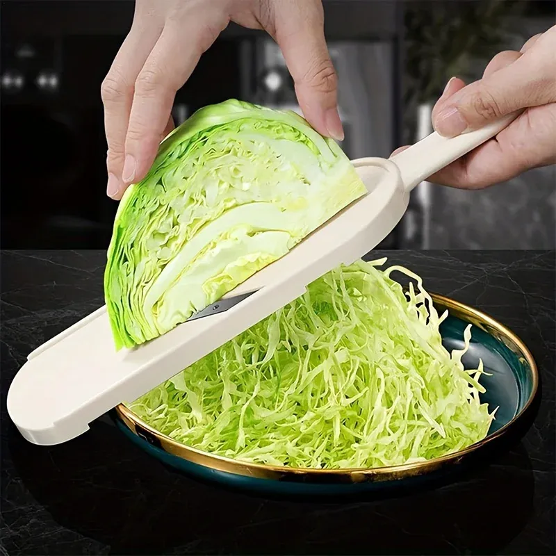 Râpe à légumes multifonction – Coupe-légumes et râpe à chou polyvalente pour la cuisine 5