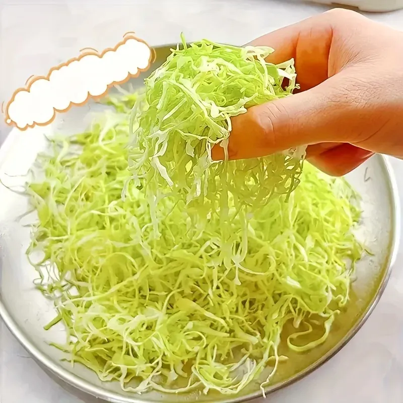Râpe à légumes multifonction – Coupe-légumes et râpe à chou polyvalente pour la cuisine 6