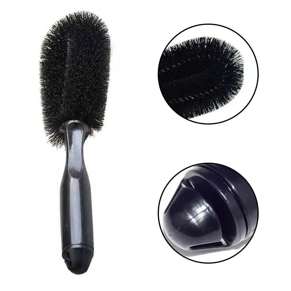 Brosse de nettoyage pour jantes et pneus, pour voiture, moto et camion - Image 1
