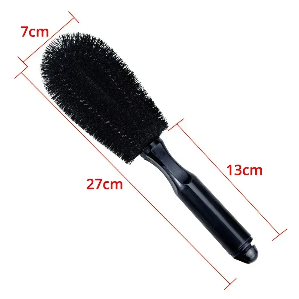 Brosse de nettoyage pour jantes et pneus, pour voiture, moto et camion 5