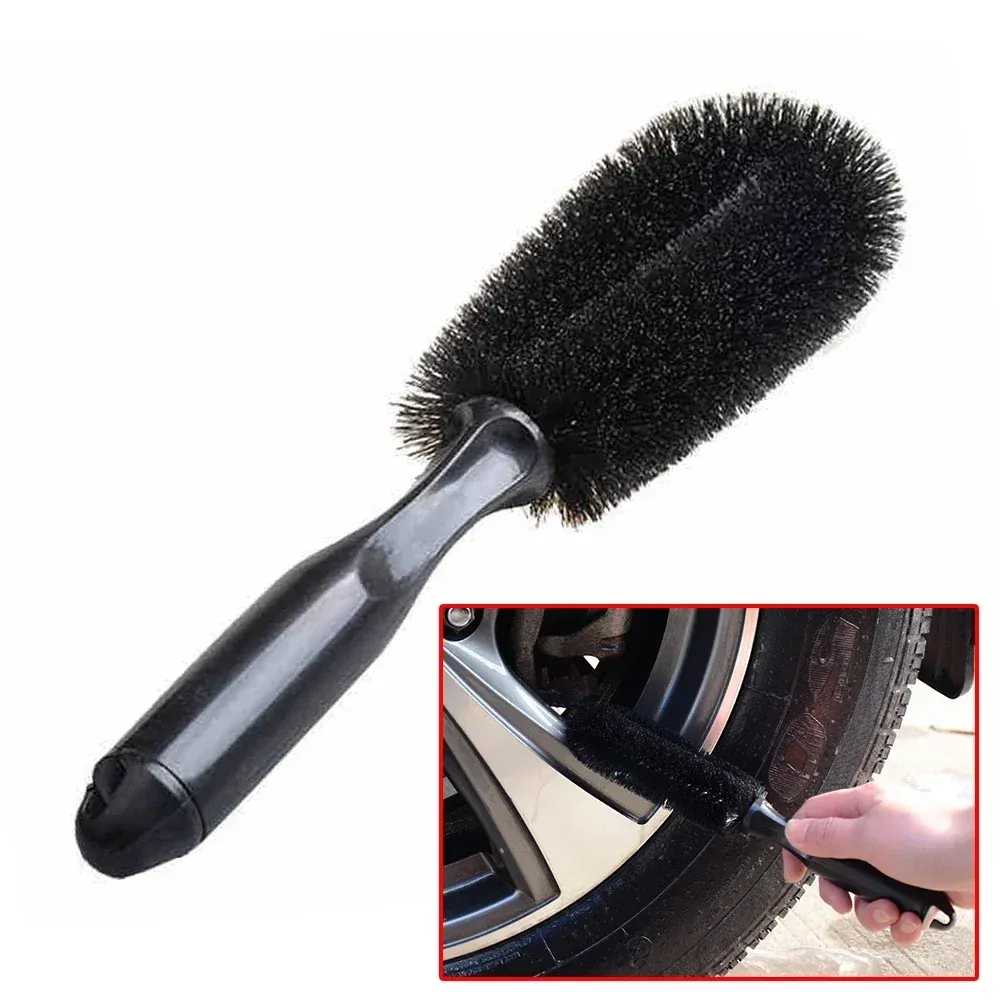 Brosse de nettoyage pour jantes, vue de profil