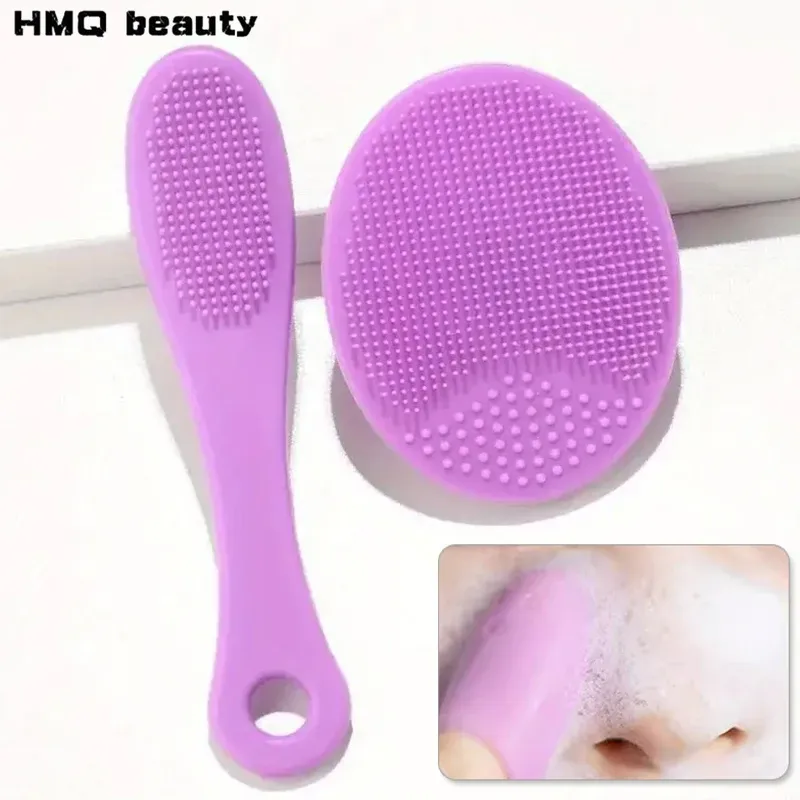 Nettoyeur de brosse faciale en silicone
