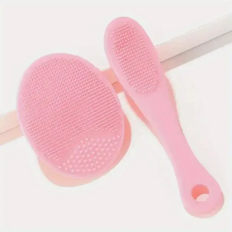 Brosse nettoyante visage en silicone à double face, brosse de massage portable pour points noirs, outil de soin de la peau 10