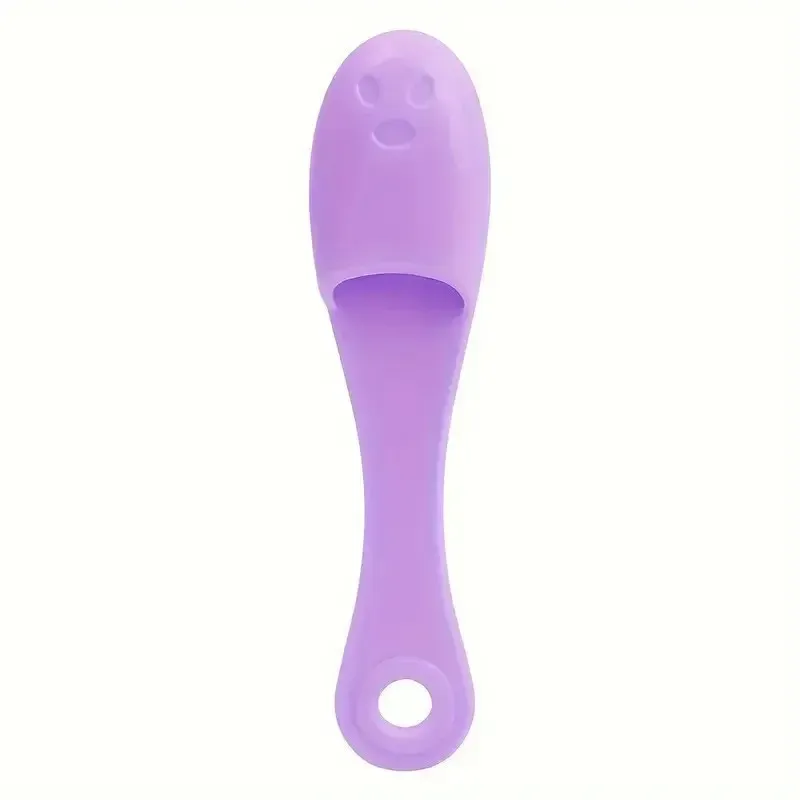 Brosse nettoyante visage en silicone à double face, brosse de massage portable pour points noirs, outil de soin de la peau 12