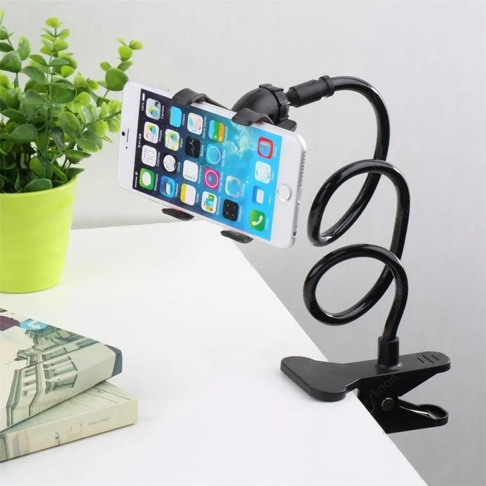 Support de téléphone flexible utilisé au lit