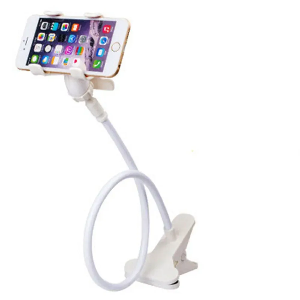 Support de téléphone réglable à bras long avec pince flexible universelle à 360°, compatible avec tous les smartphones 14