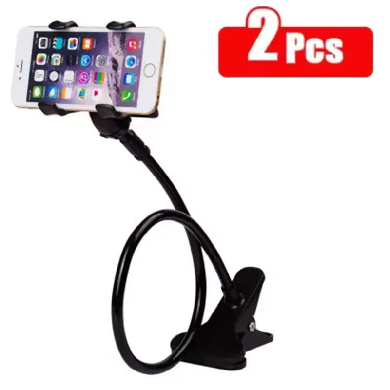 Support de téléphone réglable à bras long avec pince flexible universelle à 360°, compatible avec tous les smartphones 11