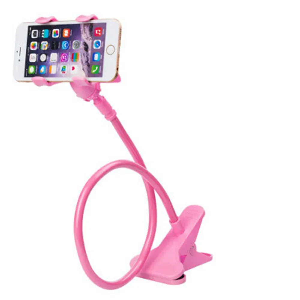Support de téléphone réglable à bras long avec pince flexible universelle à 360°, compatible avec tous les smartphones 7