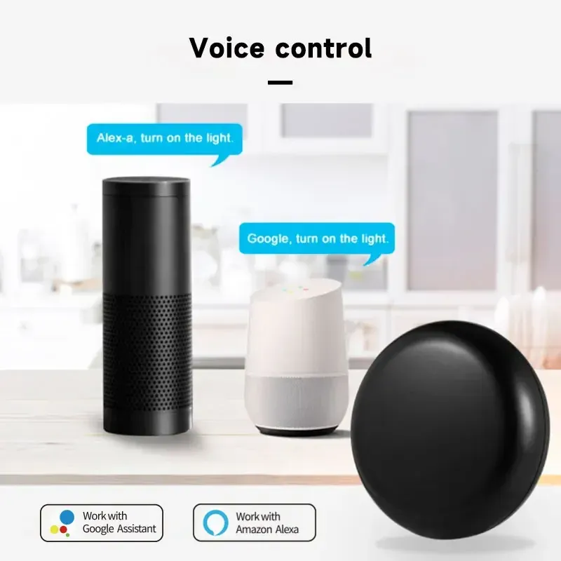 Tuya – Télécommande infrarouge intelligente Wi-Fi, contrôleur infrarouge universel pour climatiseur, compatible Alexa et Google Home 2