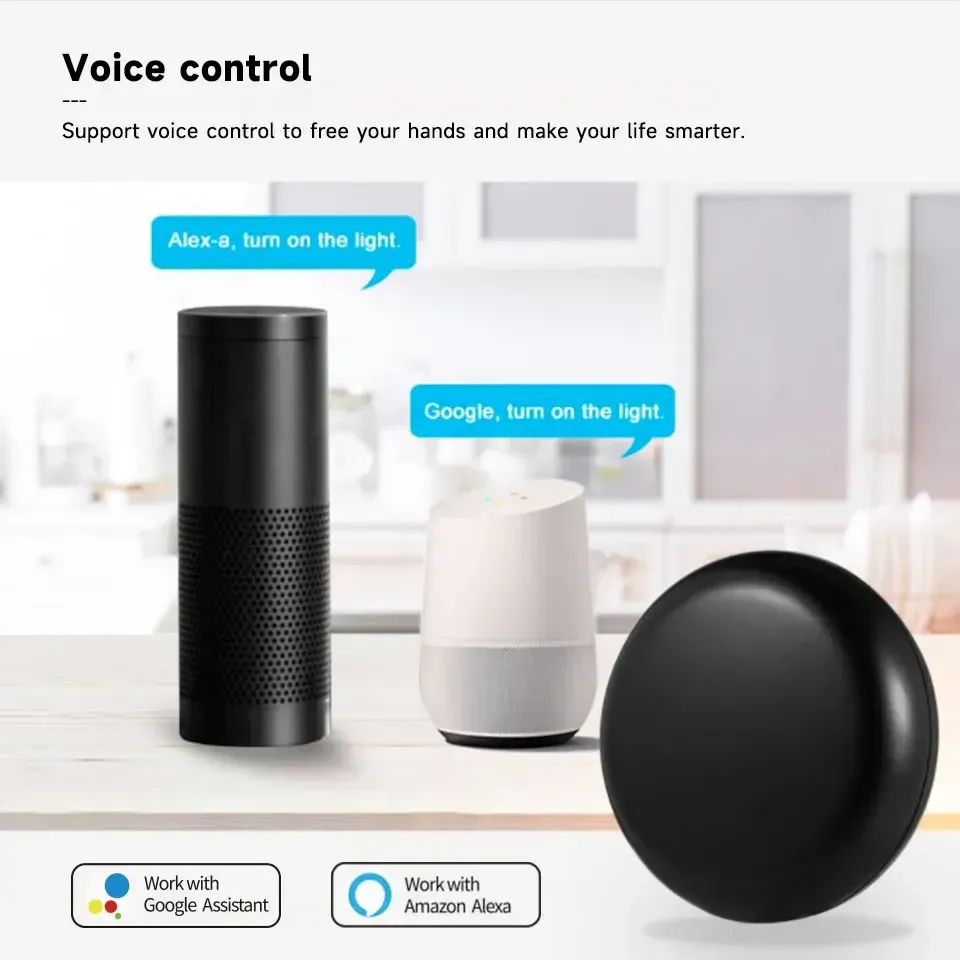 Commande vocale avec assistant domestique