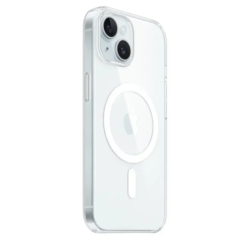 Finition transparente de la coque en silicone