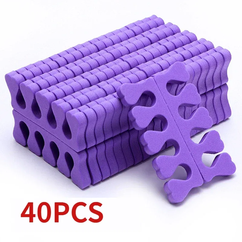 Séparateurs d'orteils pour nail art, éponges pour pieds, vernis gel UV doux, outils de beauté, kit de manucure et pédicure 9