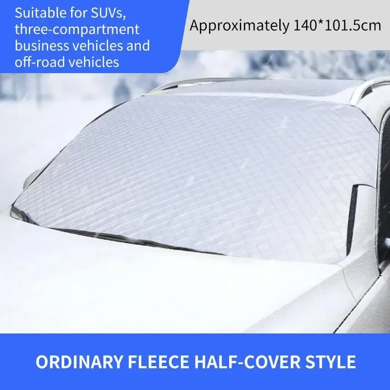 Housse de protection imperméable pour pare-brise de voiture, contre le soleil et la neige 8