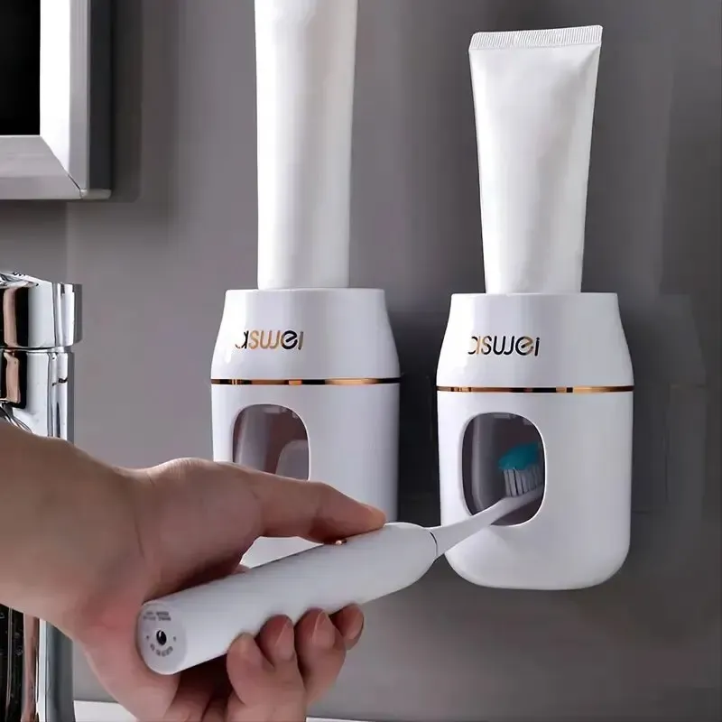 Le title is already in French, so the task is to clean it up into a professional product title. Keeping it concise, without spammy phrasing:

Presse-dentifrice automatique avec rangement, T1, 1 pièce 2
