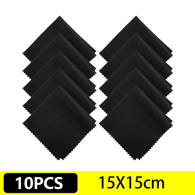 Lingettes en microfibre pour lunettes, lentilles, ordinateur portable, téléphone et écran (lot de 10, 20 ou 40) 10