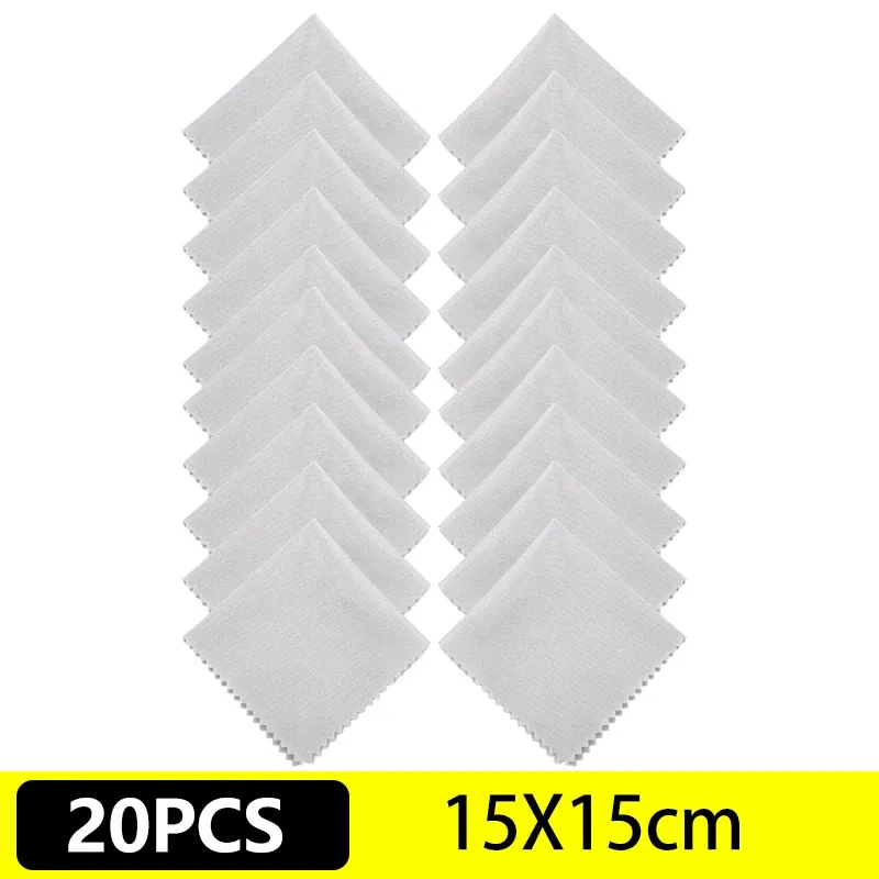 Lingettes en microfibre pour lunettes, lentilles, ordinateur portable, téléphone et écran (lot de 10, 20 ou 40) 14