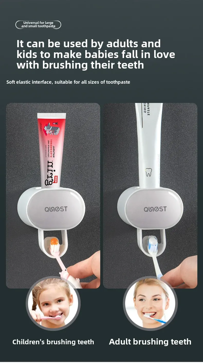 Détail du mécanisme de presse-dentifrice