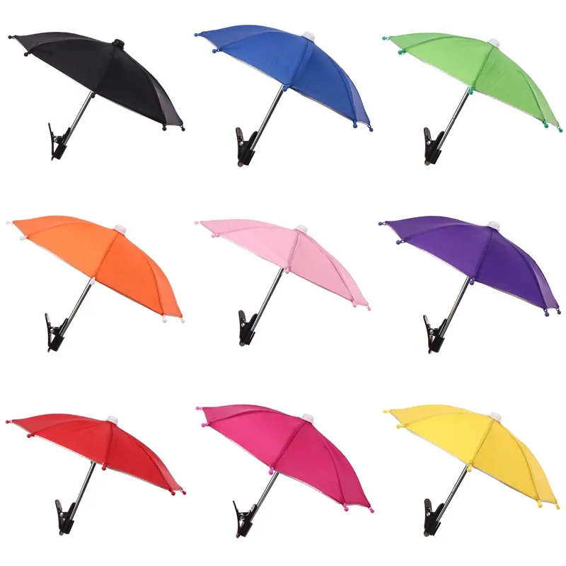 Support de téléphone pour moto, étanche, avec pare-soleil et protection contre la pluie - Image 1