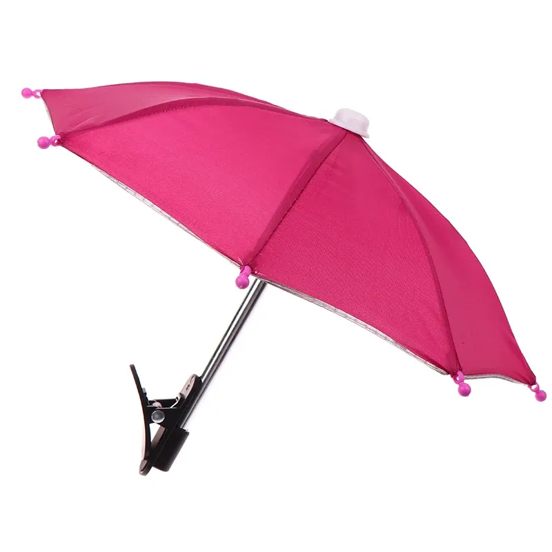 Support de téléphone pour moto, étanche, avec pare-soleil et protection contre la pluie 8