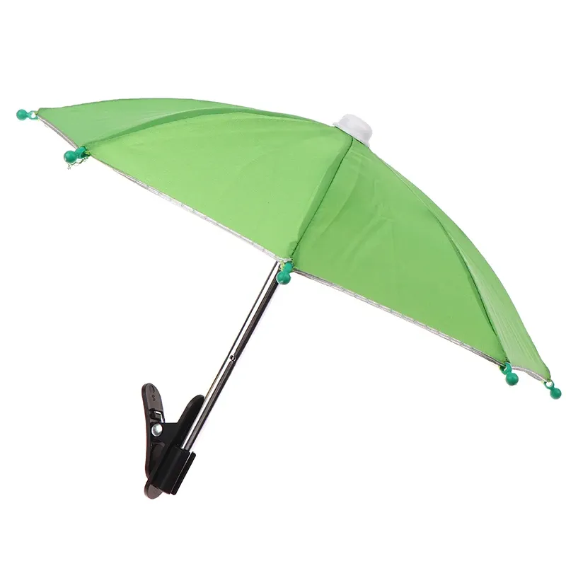 Support de téléphone pour moto, étanche, avec pare-soleil et protection contre la pluie 7