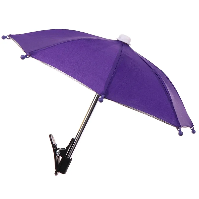 Support de téléphone pour moto, étanche, avec pare-soleil et protection contre la pluie 12