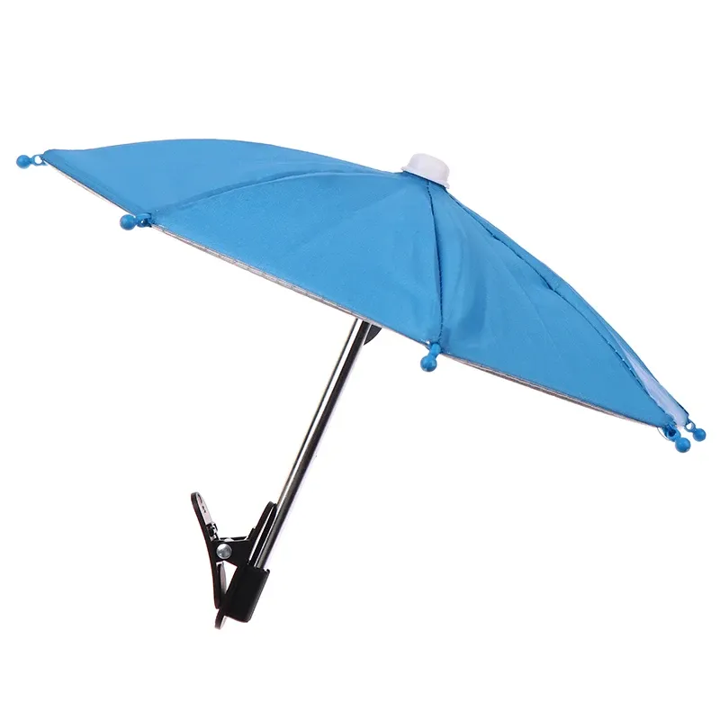 Support de téléphone pour moto, étanche, avec pare-soleil et protection contre la pluie 11