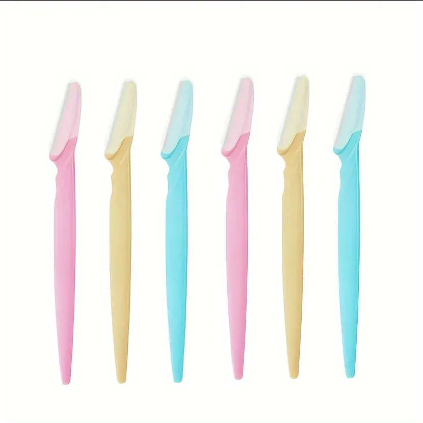 Ensemble polyvalent de rasoirs à sourcils (3, 5, 6, 10 ou 12 pièces) – Kit de toilettage facial doux pour une peau lisse 14