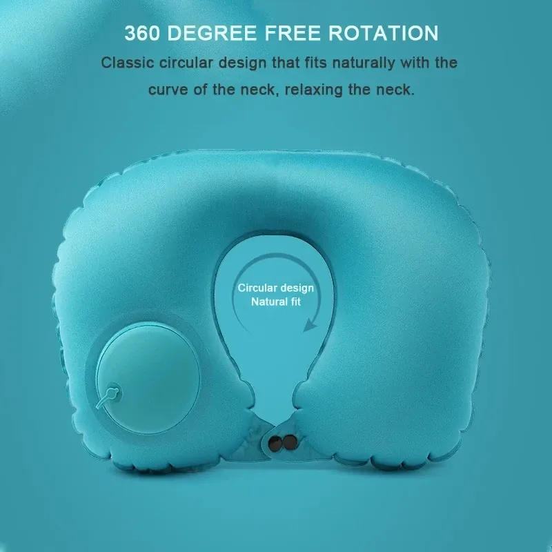 Oreiller de voyage utilisé en déplacement