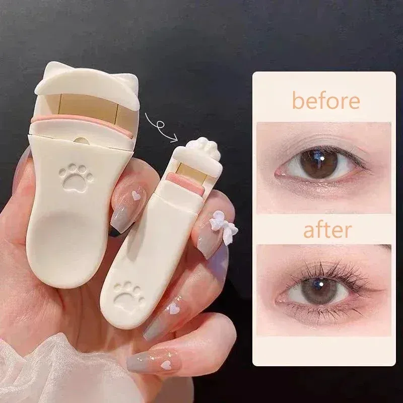 Recourbe-cils griffe de chat, mignon design, adapté à toutes les formes de cils