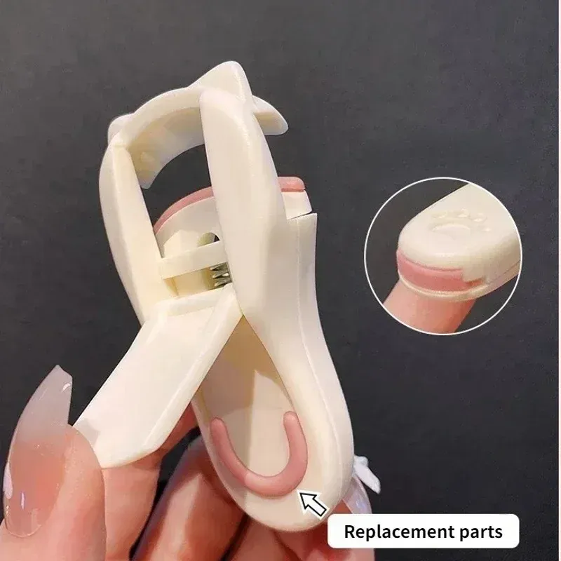 Recourbe-cils griffe de chat, mignon design, adapté à toutes les formes de cils 2