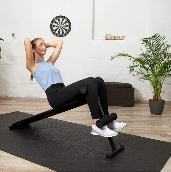 Tapis de sol de fitness en mousse, usage en salle