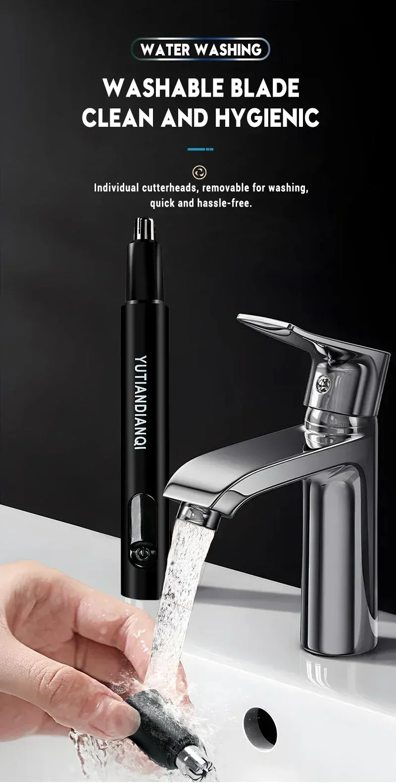 Tondeuse 2 en 1 pour hommes, vue détaillée 23