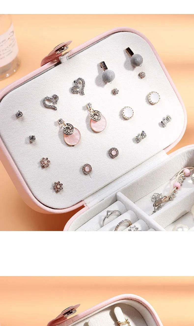 Écrin à bijoux nomade, détail des finitions