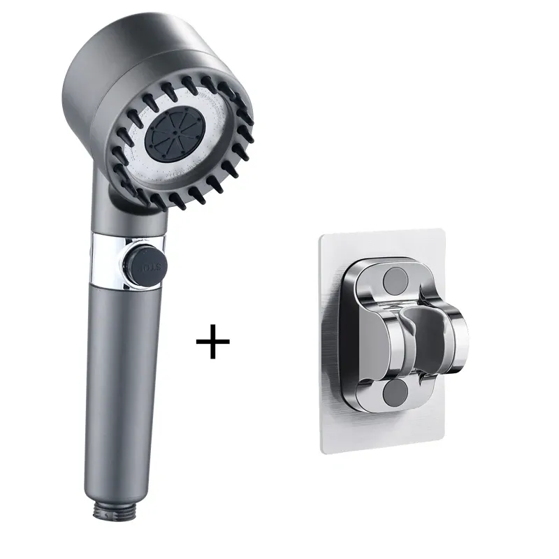 Pommeau de douche haute pression à 3 modes avec filtre portable 9