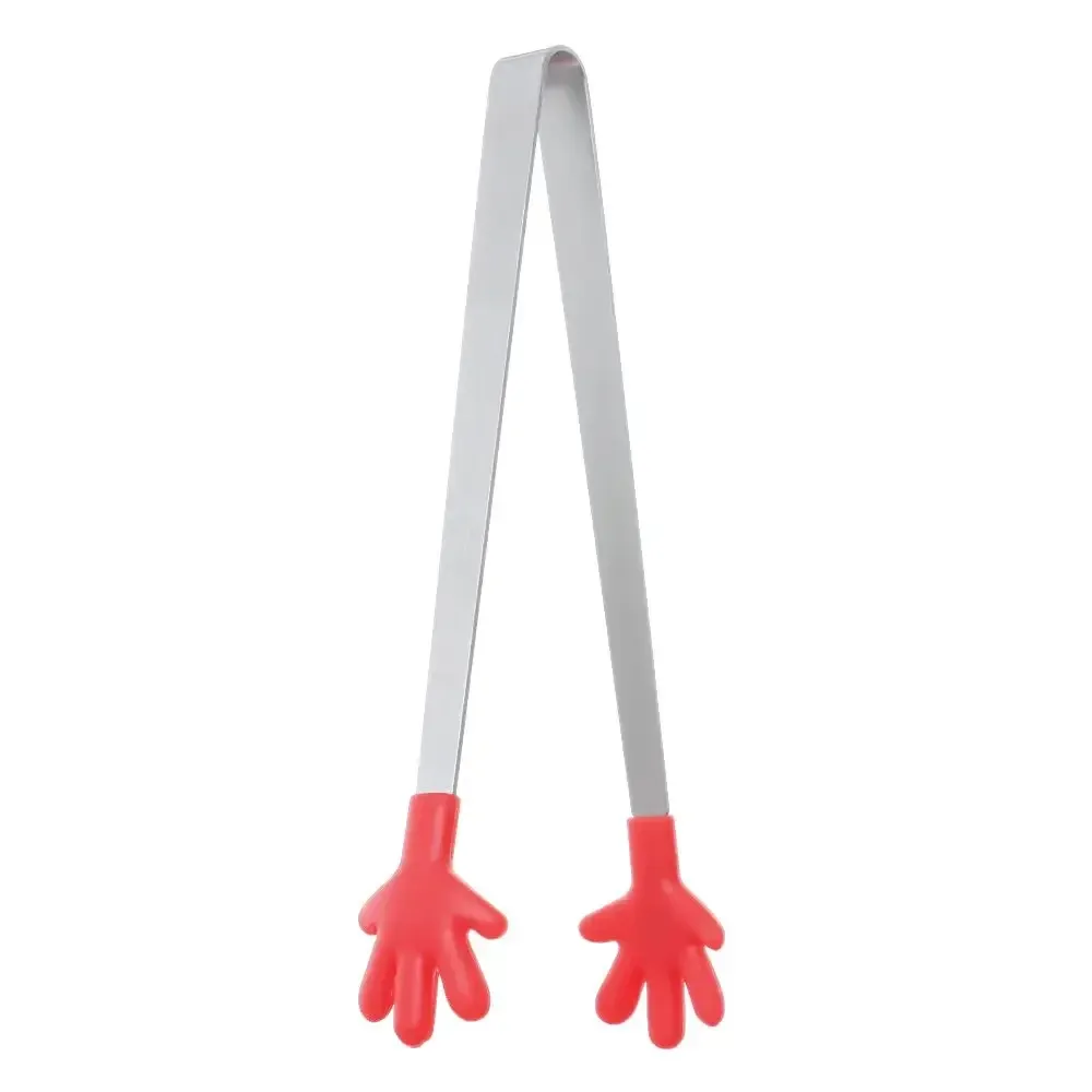 Pince en acier inoxydable et silicone pour aliments, pince à glaçons et pince à barbecue 26