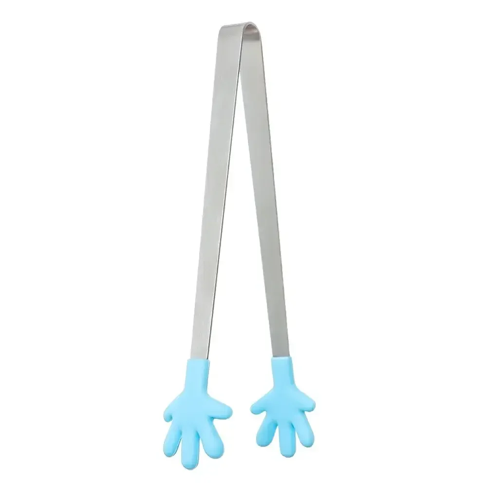 Pince en acier inoxydable et silicone pour aliments, pince à glaçons et pince à barbecue 20