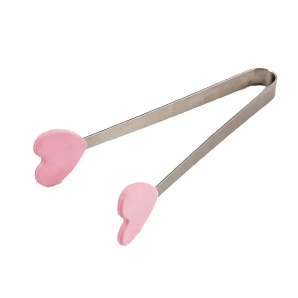 Pince en acier inoxydable et silicone pour aliments, pince à glaçons et pince à barbecue 8