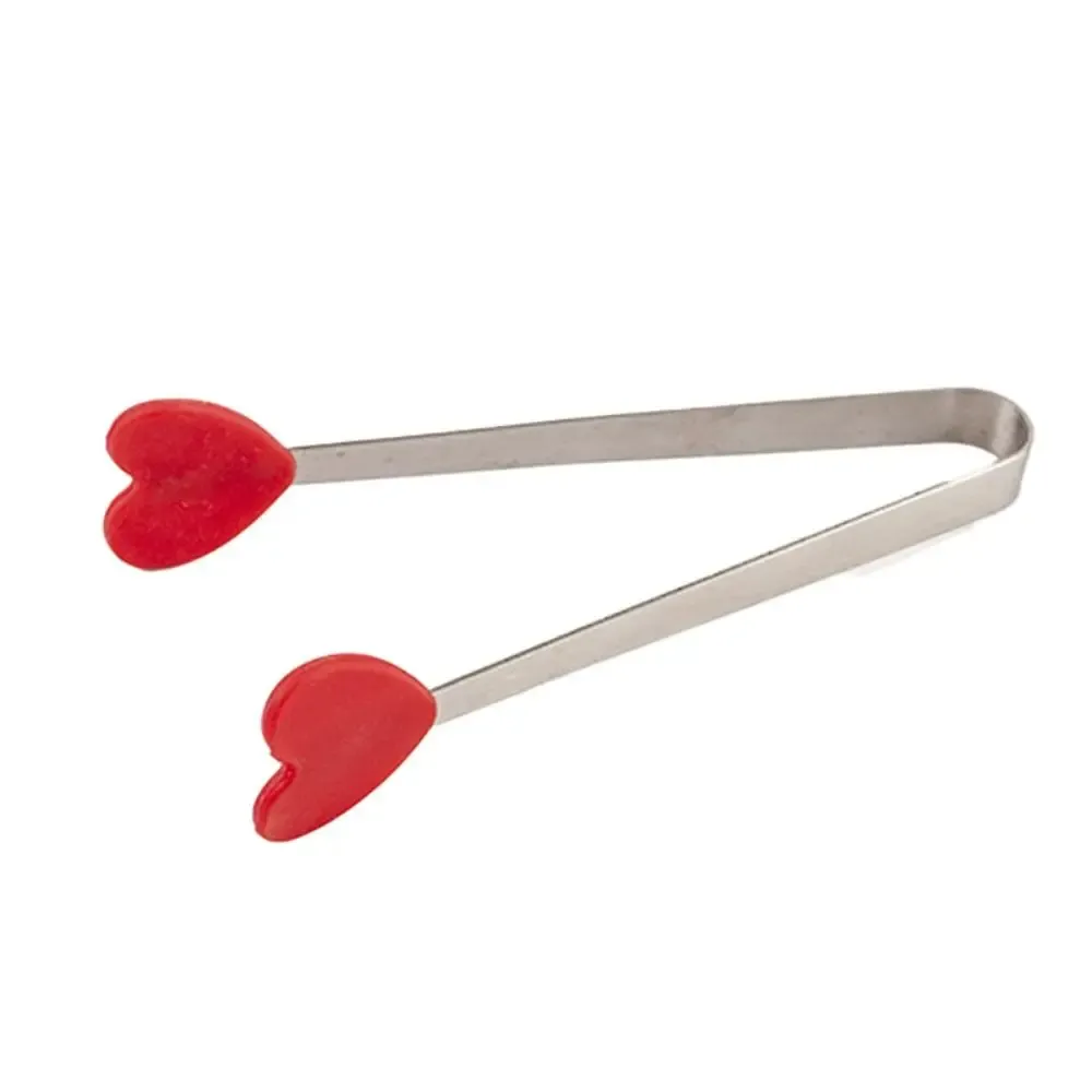Pince en acier inoxydable et silicone pour aliments, pince à glaçons et pince à barbecue 14
