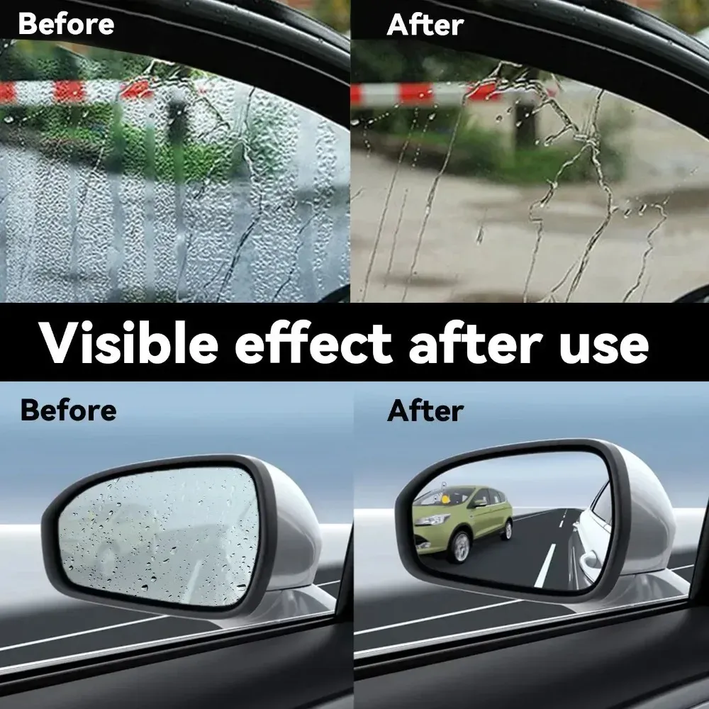 Film d'huile pour revêtement de verre automobile avec brosse de nettoyage 6