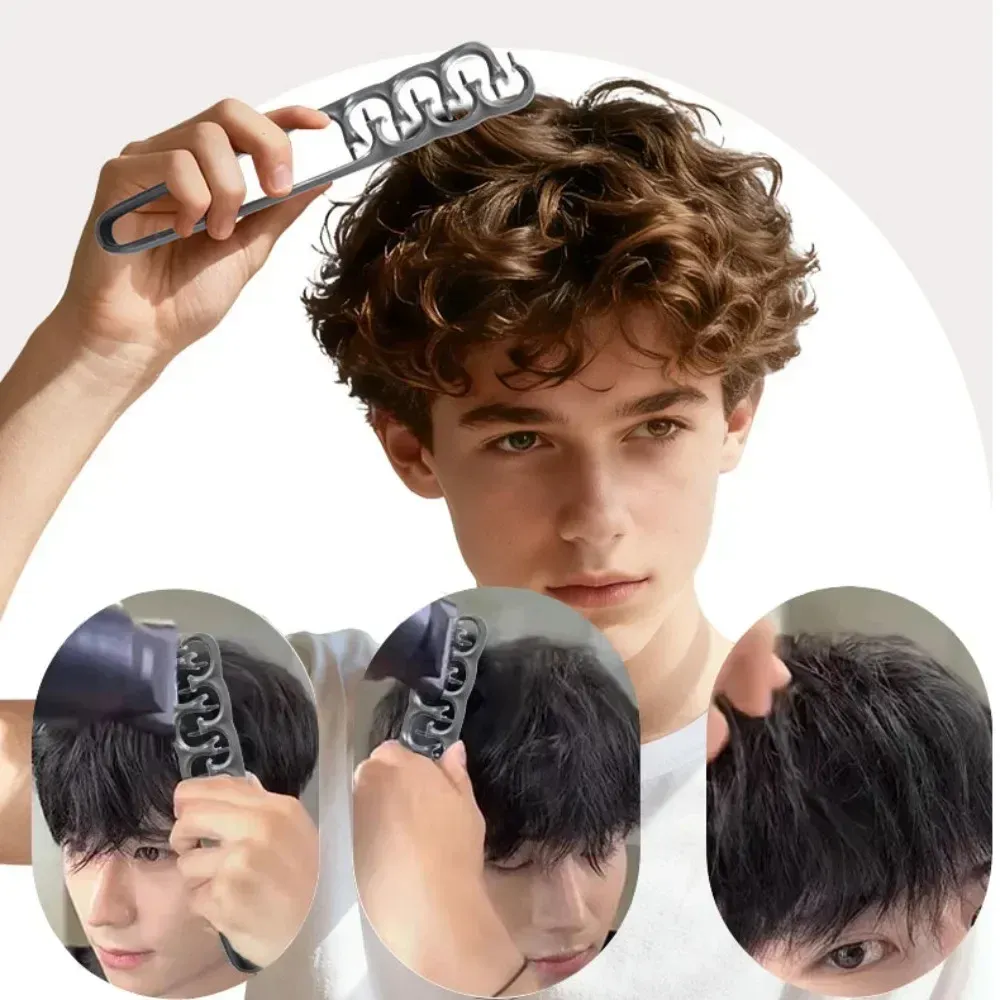 Peigne volumisant pour cheveux bouclés