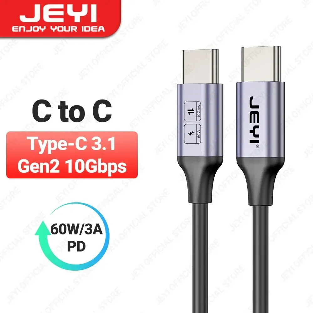 Câble USB-A vers USB-C YI 60W Charge Rapide 10 Gbps Transfert de Données, Compatible Samsung, Xiaomi, HTC, Redmi, Huawei 7