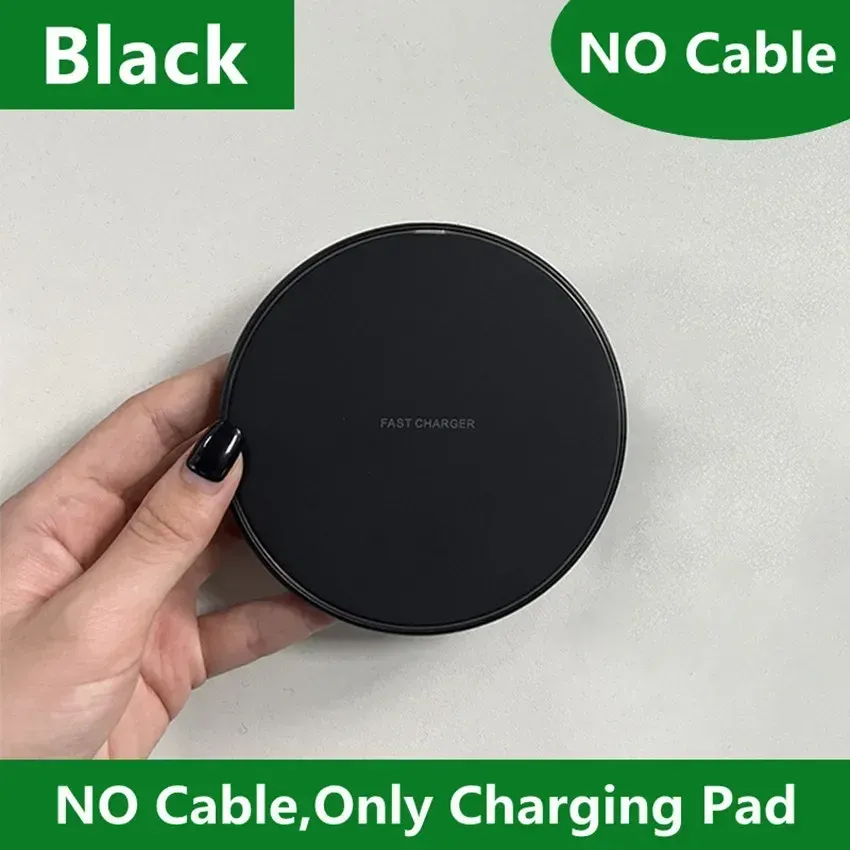 Chargeur sans fil rapide compatible Samsung Galaxy S22 à S25, Xiaomi et iPhone 12 à 16 Pro Max 8