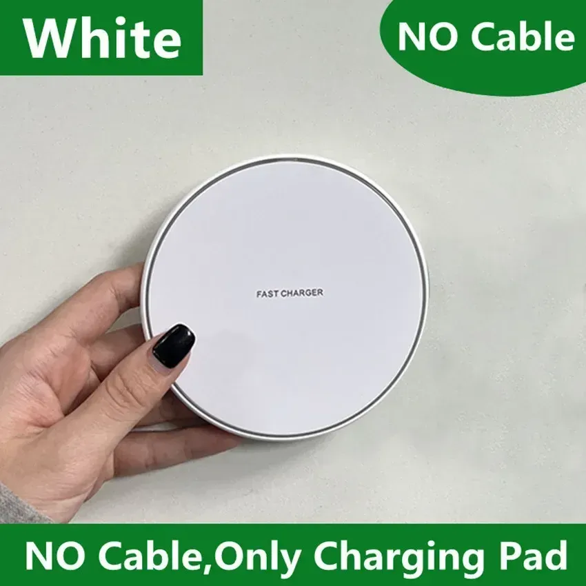 Chargeur sans fil rapide compatible Samsung Galaxy S22 à S25, Xiaomi et iPhone 12 à 16 Pro Max 9