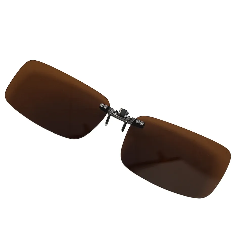 Clip-on polarisé pour lunettes de conduite, protection UV400 4