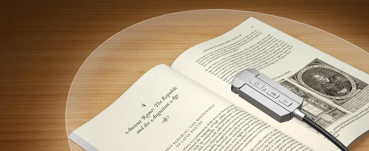 Lampe de lecture pour le bureau