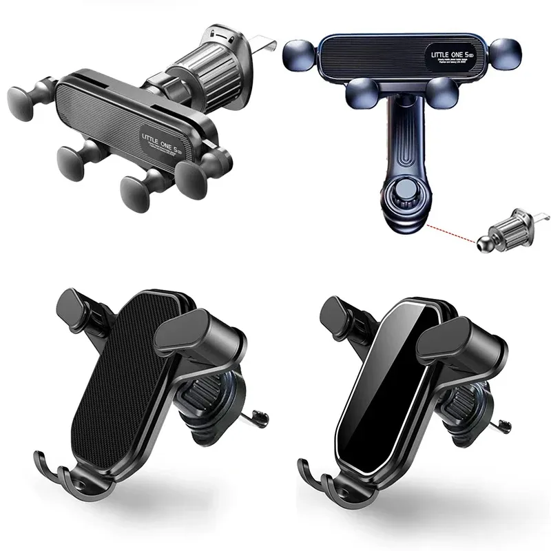 Support de téléphone de voiture à fixation sur grille d'aération
